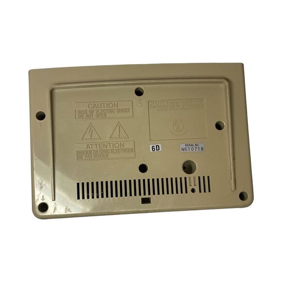 Vintage Sony Dream Machine Alarm Clock Digital Radio FM/AM 2 Bands ICF-C3W - Picture 6 of 6